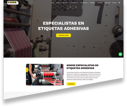 Imagen secundaria de Cone Autoadhesivos