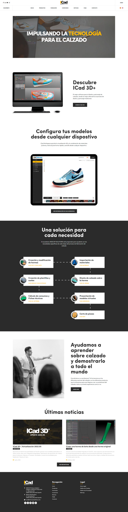 Imagen secundaria de ICad INESCOP Solutions