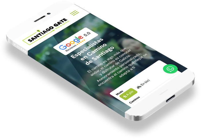 Web de SantiagoGate en smartphone 01