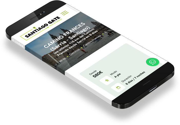Web de SantiagoGate en smartphone 02
